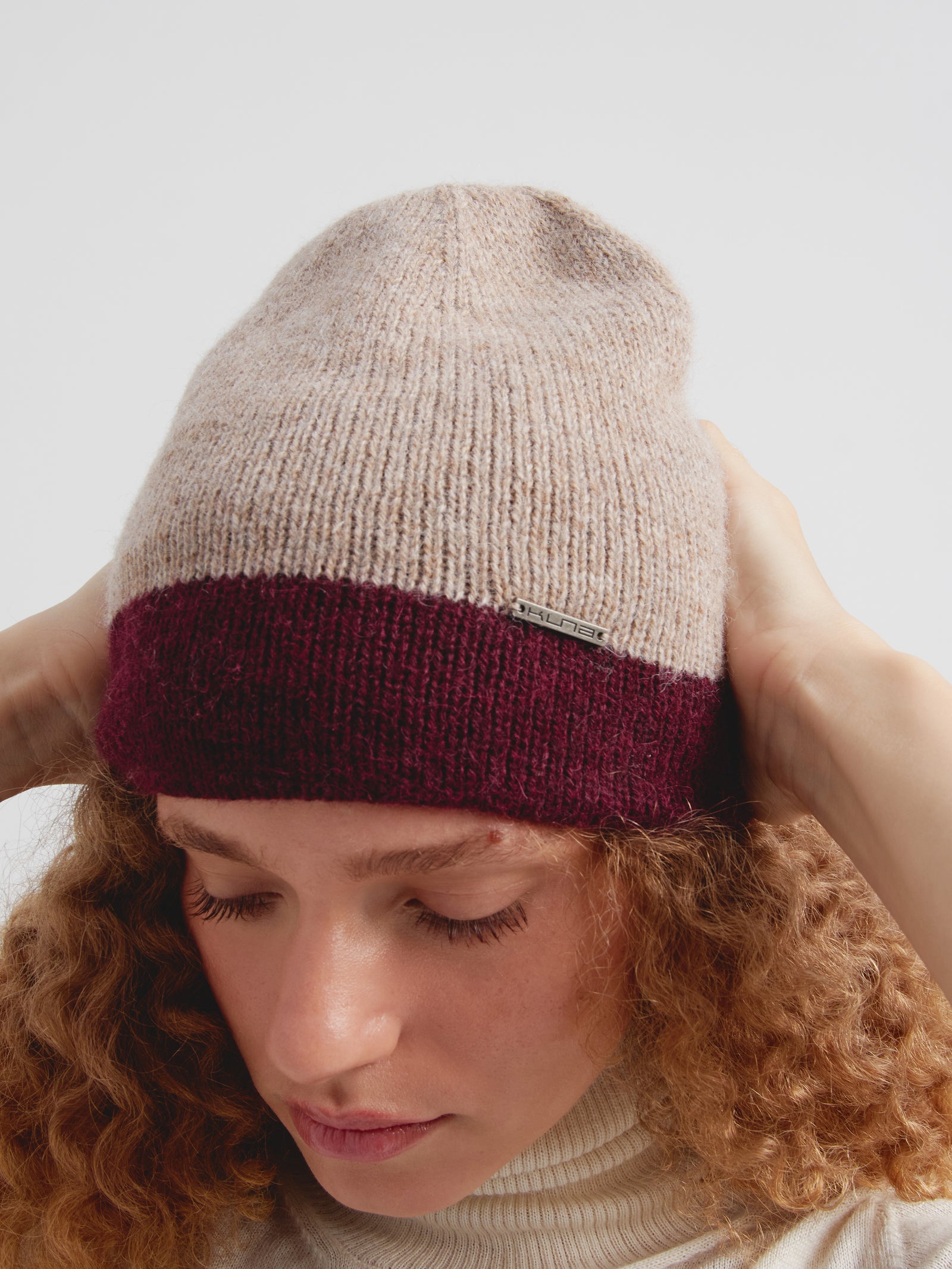 Cherry Choice Beanie Baby Alpaca Color Burgundy