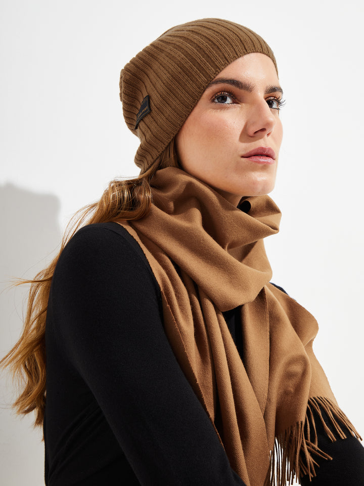 Gorro Benji De Vicuña Color Camel