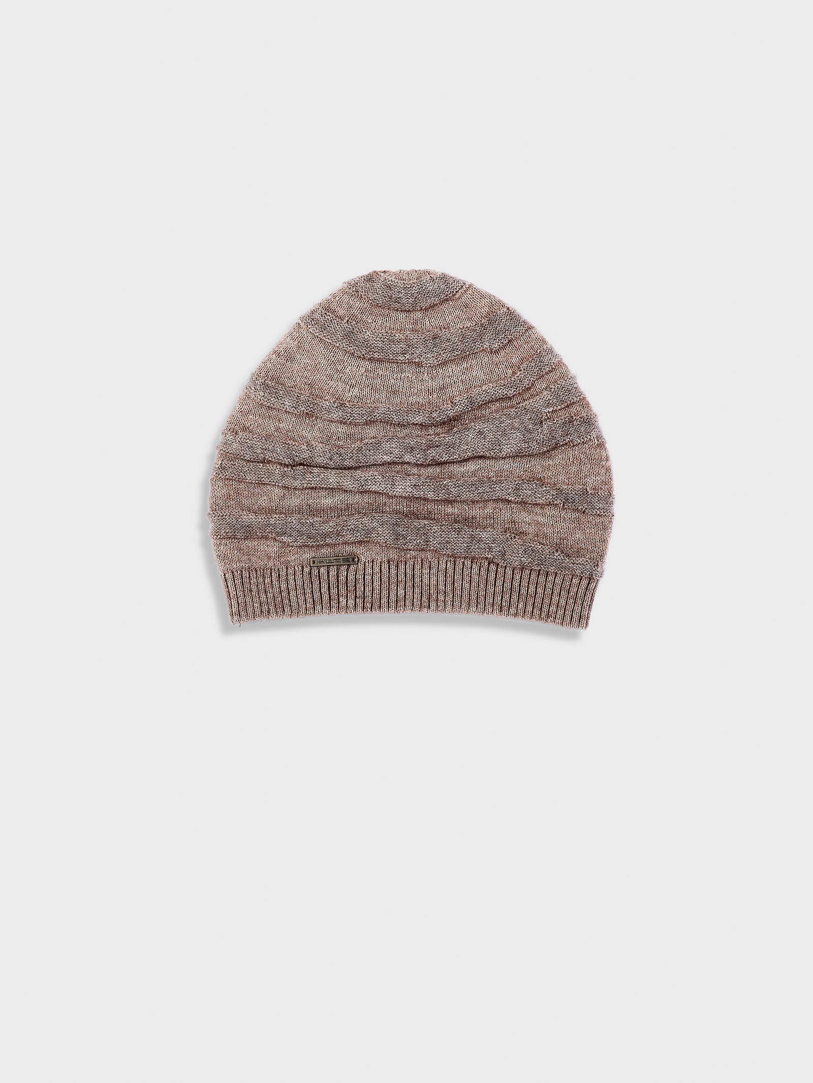 Zion Grey Cotton Beanie