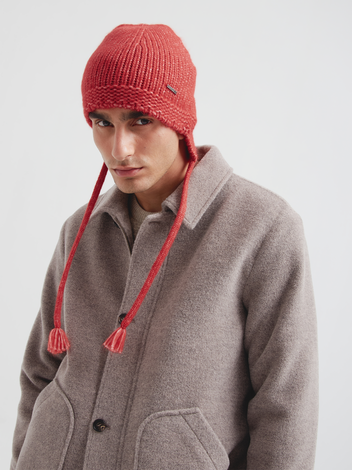 Gorro Chic De Baby Alpaca Color Rosado