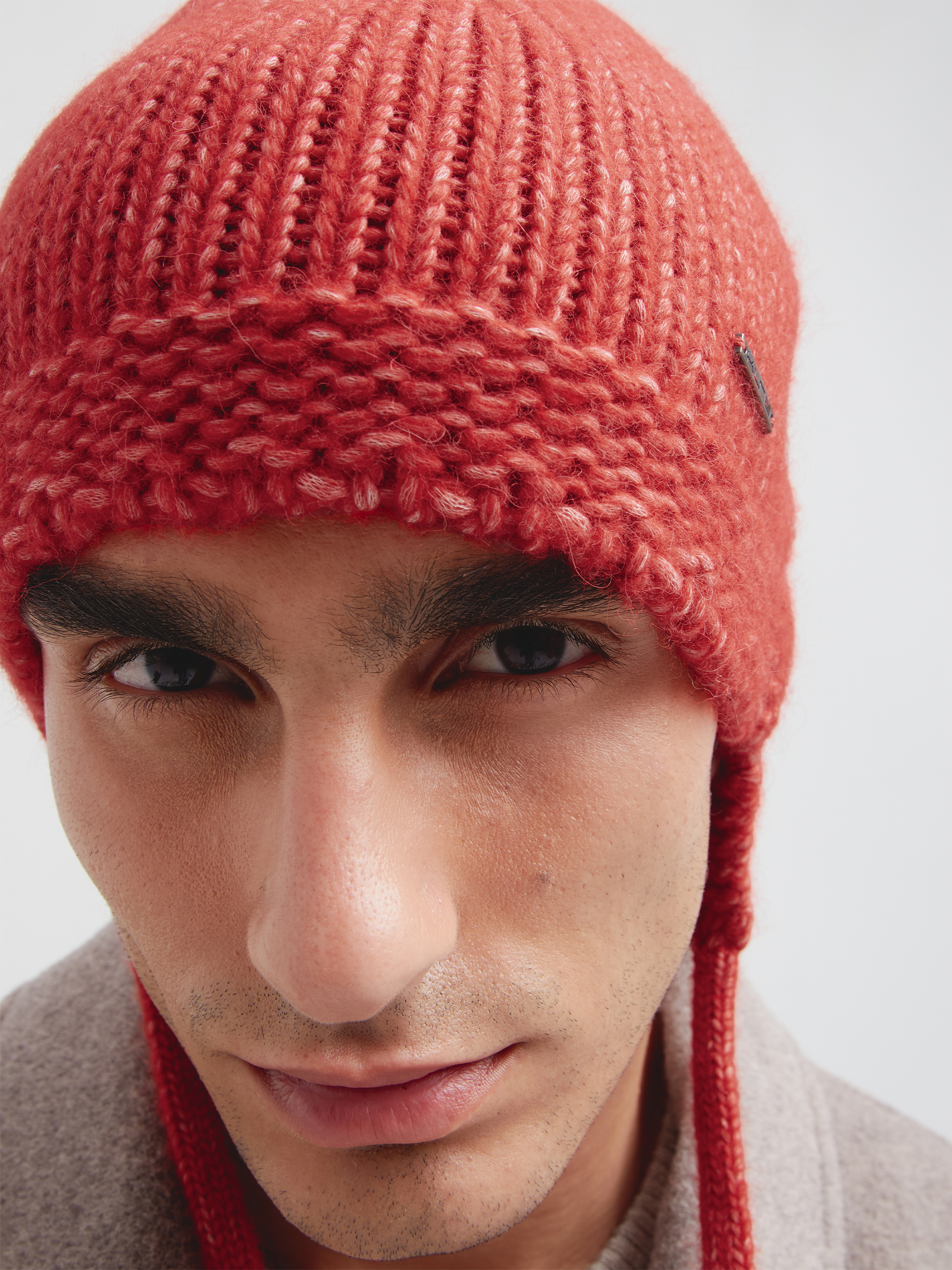 Stylish Pink Hat Baby Alpaca Color Pink