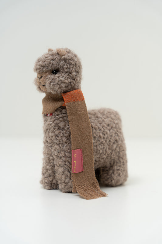Peluche Qoni Grande De Baby Alpaca Color Beige
