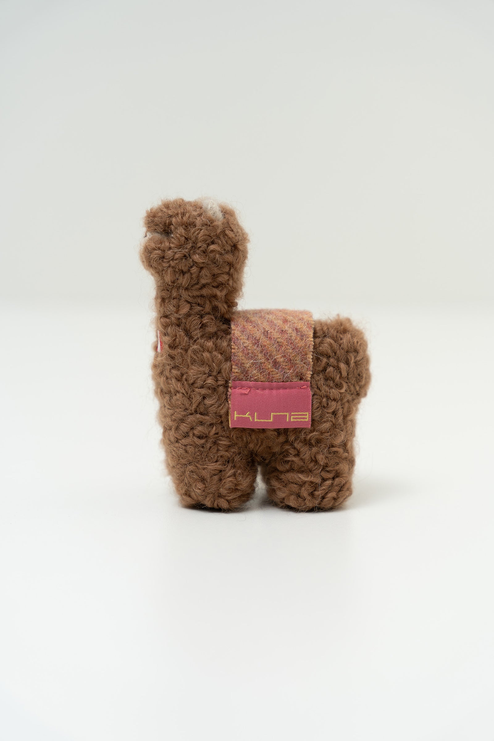 Qoni Medium Baby Alpaca Stuffed Animal, Brown