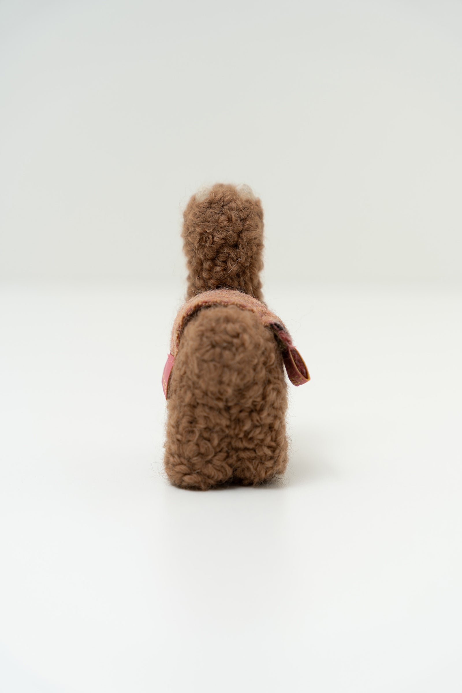 Qoni Medium Baby Alpaca Stuffed Animal, Brown