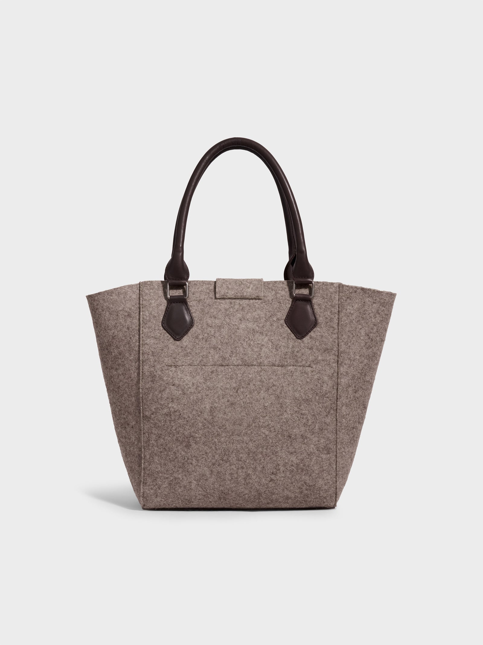 Cartera Randy De Alpaca Color Marrón