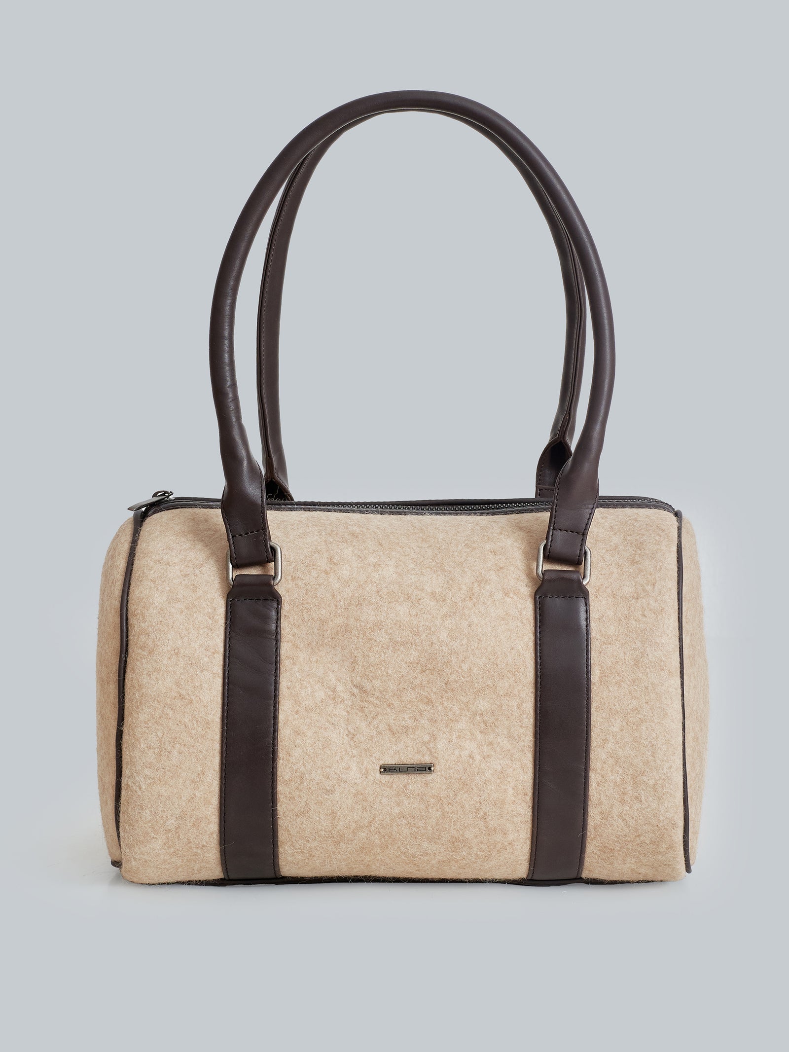 Cartera Wildcat De Lana Color Beige