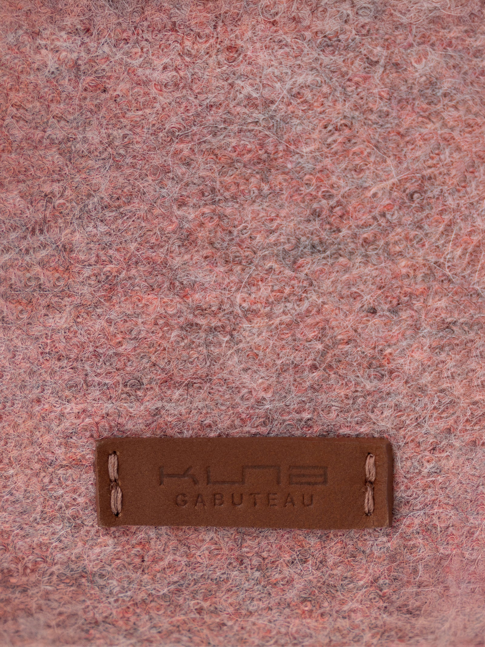 Cartera Clotilde De Cuero y Alpaca Color Rosado