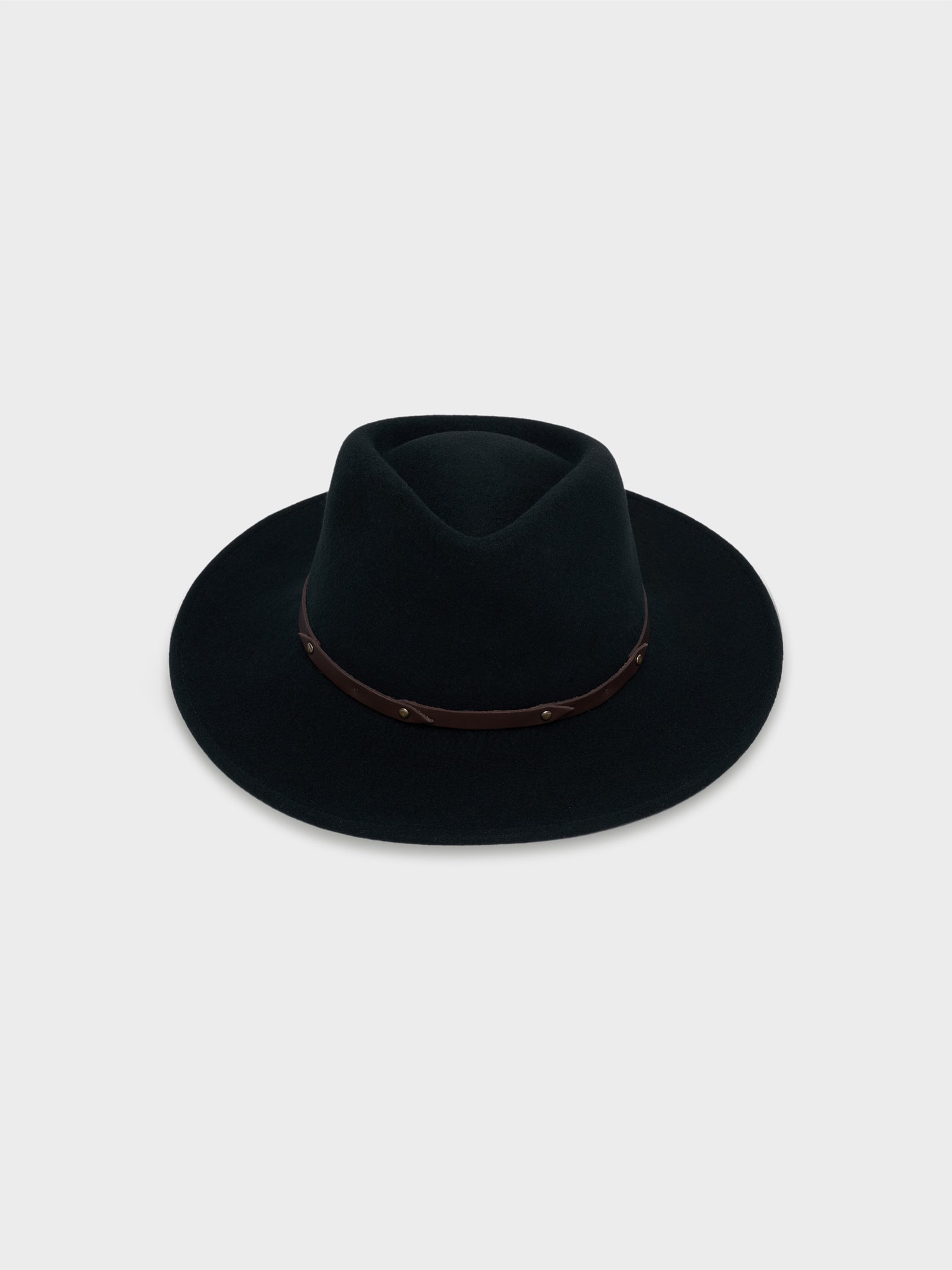Sombrero Patriot De Lana Color Negro