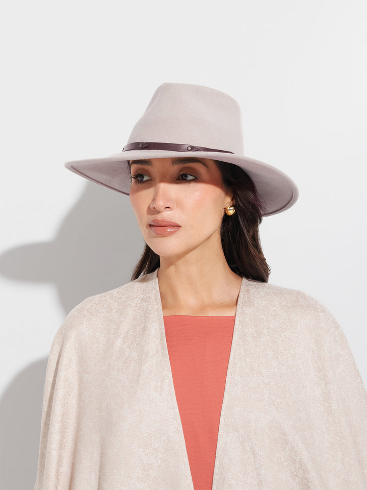 Sombrero Servane De Lana Color Beige