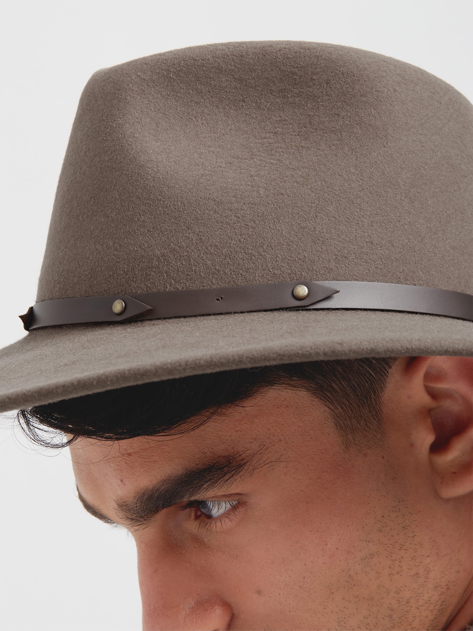 Sombrero Servane De Lana Color Camel