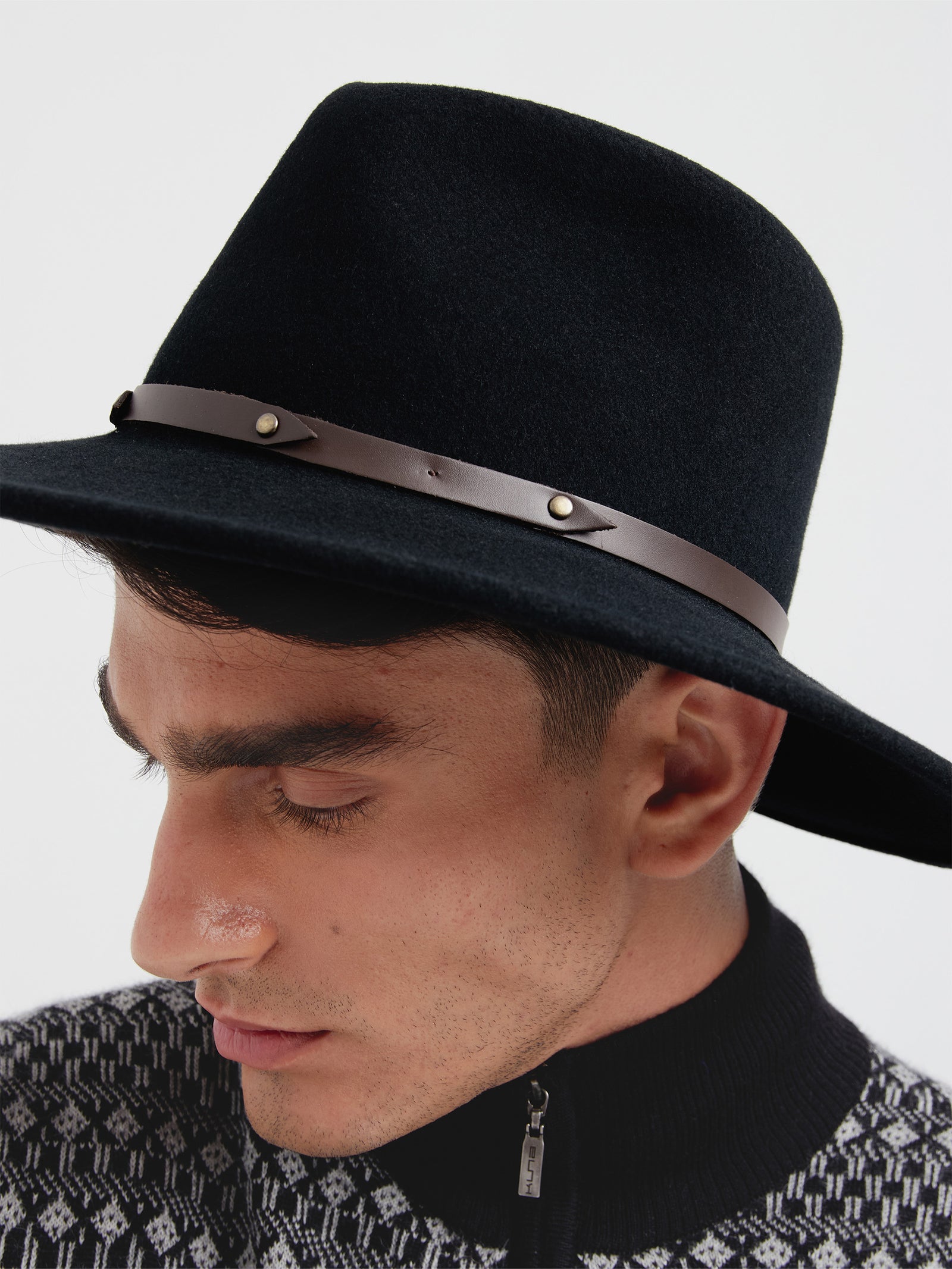 Sombrero Servane De Lana Color Negro