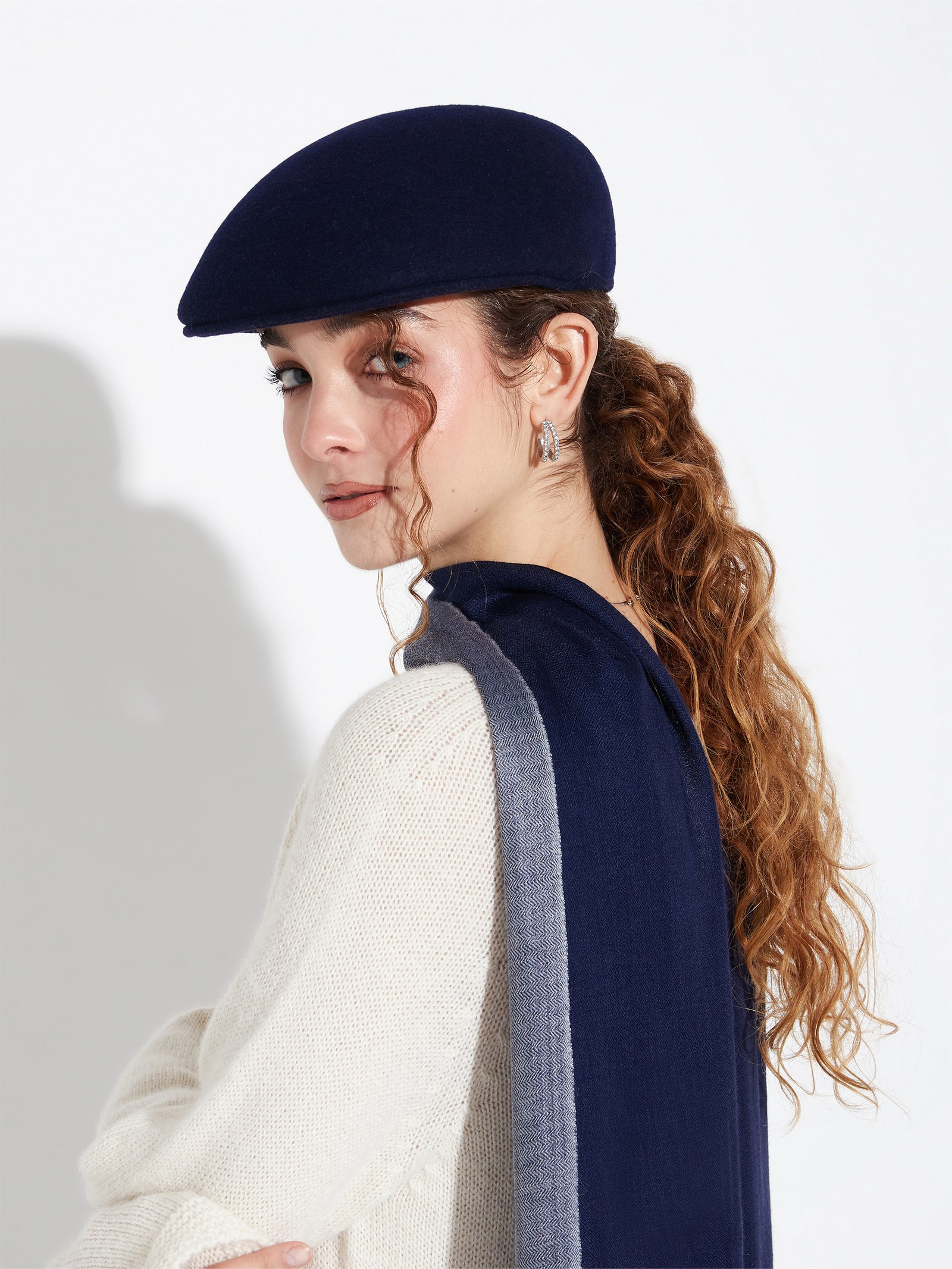 Sombrero Siam De Lana Color Azul
