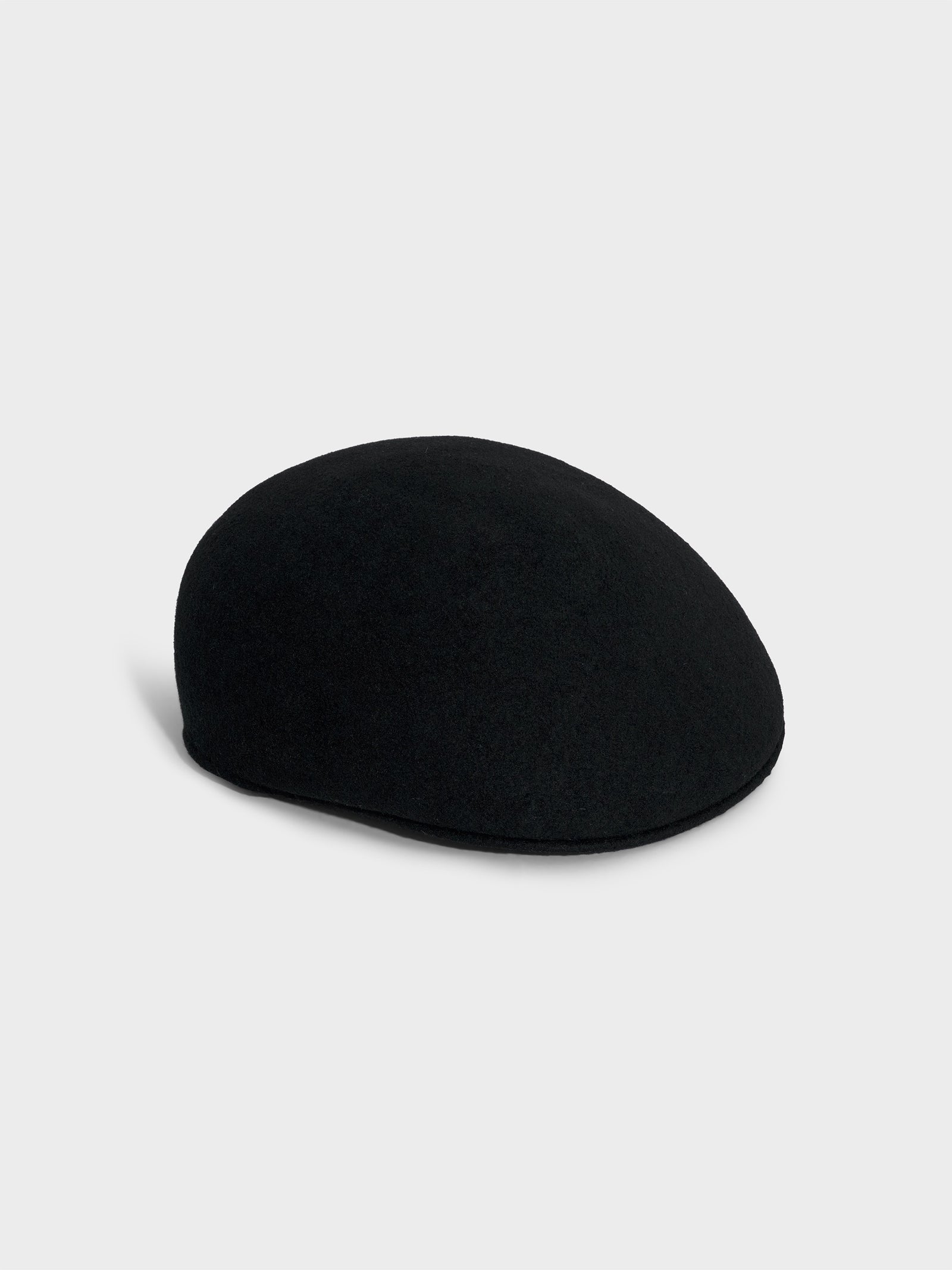 Siam Black Wool Hat