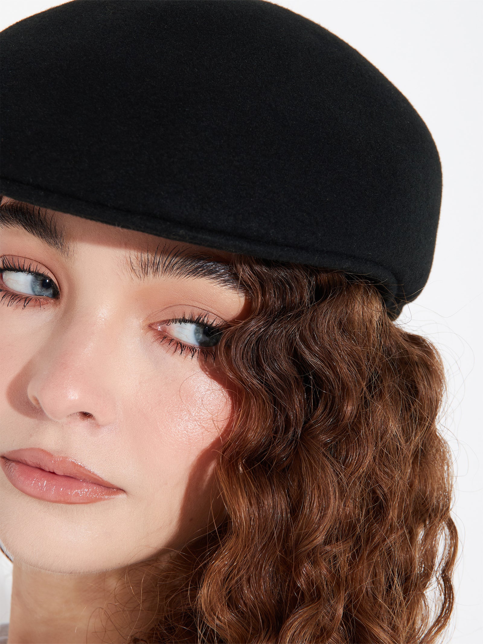 Siam Black Wool Hat