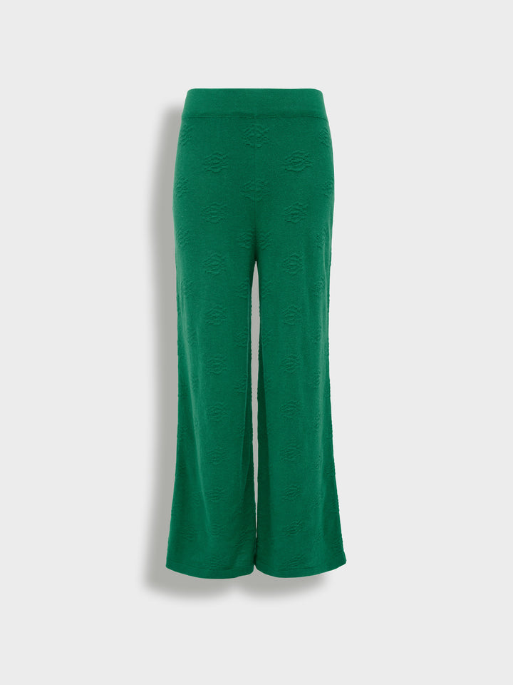 Zabeth Green Cotton Pants