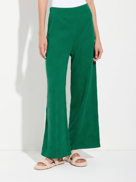 Pantalón Zabeth Pants De Algodón Color Verde