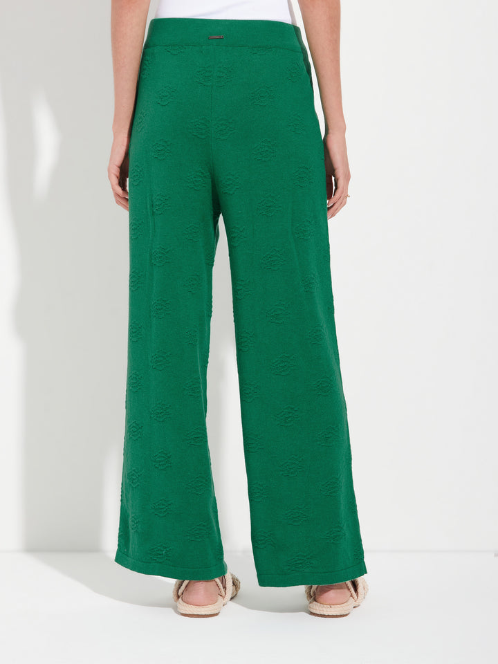 Zabeth Green Cotton Pants
