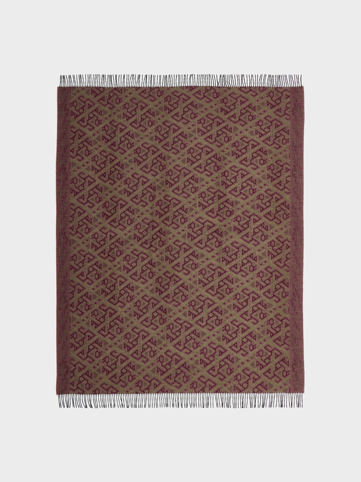 Chincha Blanket - 2 Baby Alpaca Red