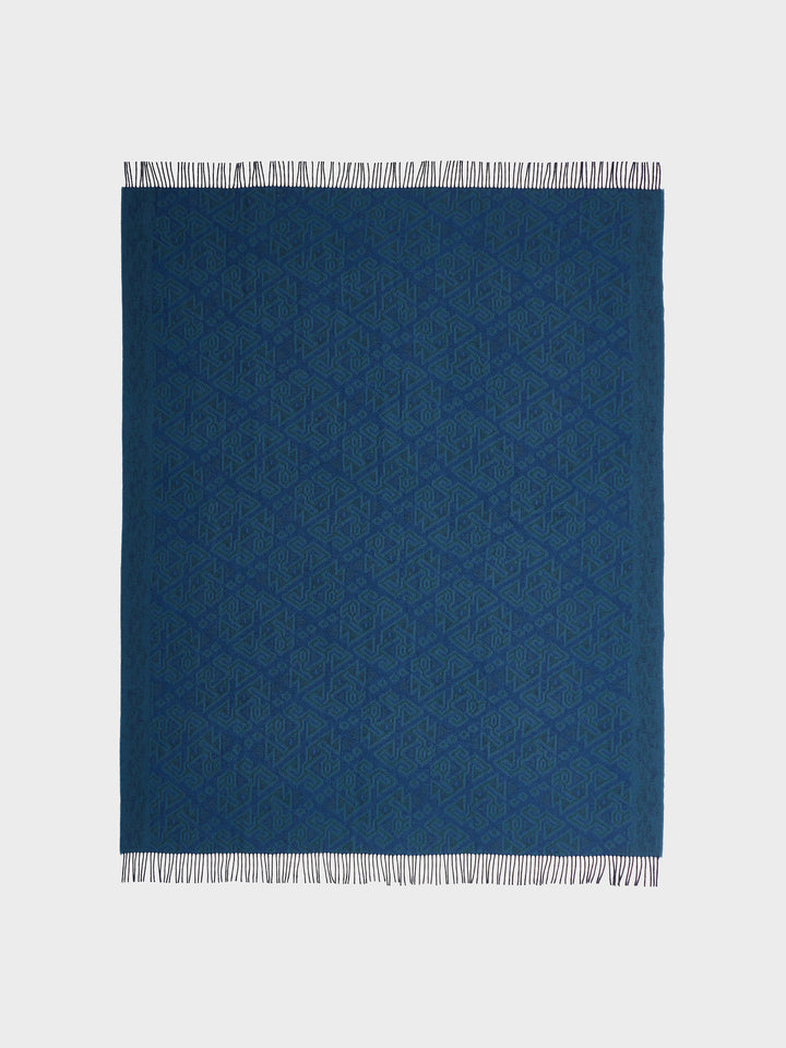 Chincha Blanket - 2 Baby Alpaca Blue