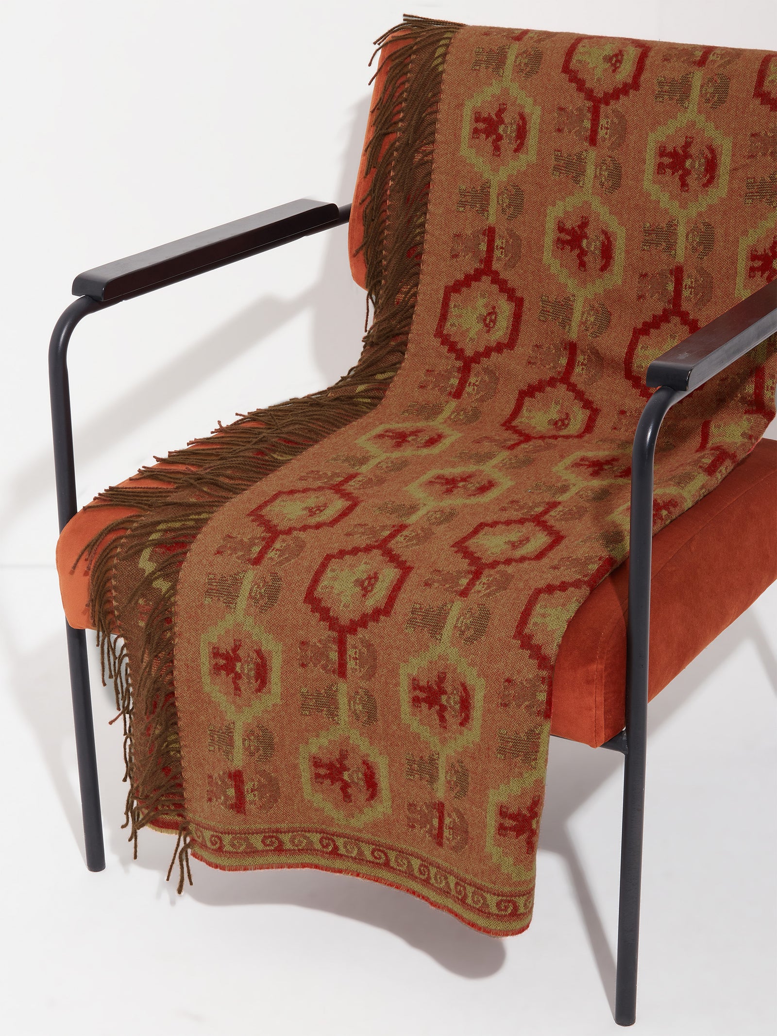 Chimu Blanket - 13 Red Baby Alpaca
