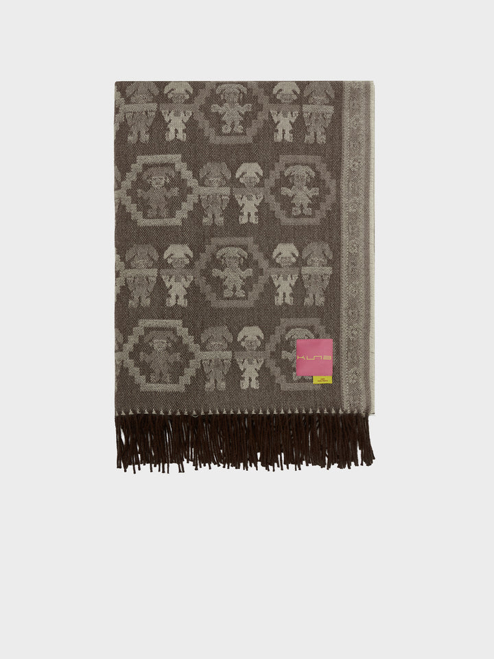Chimu Blanket - 13 Baby Alpaca Beige Color