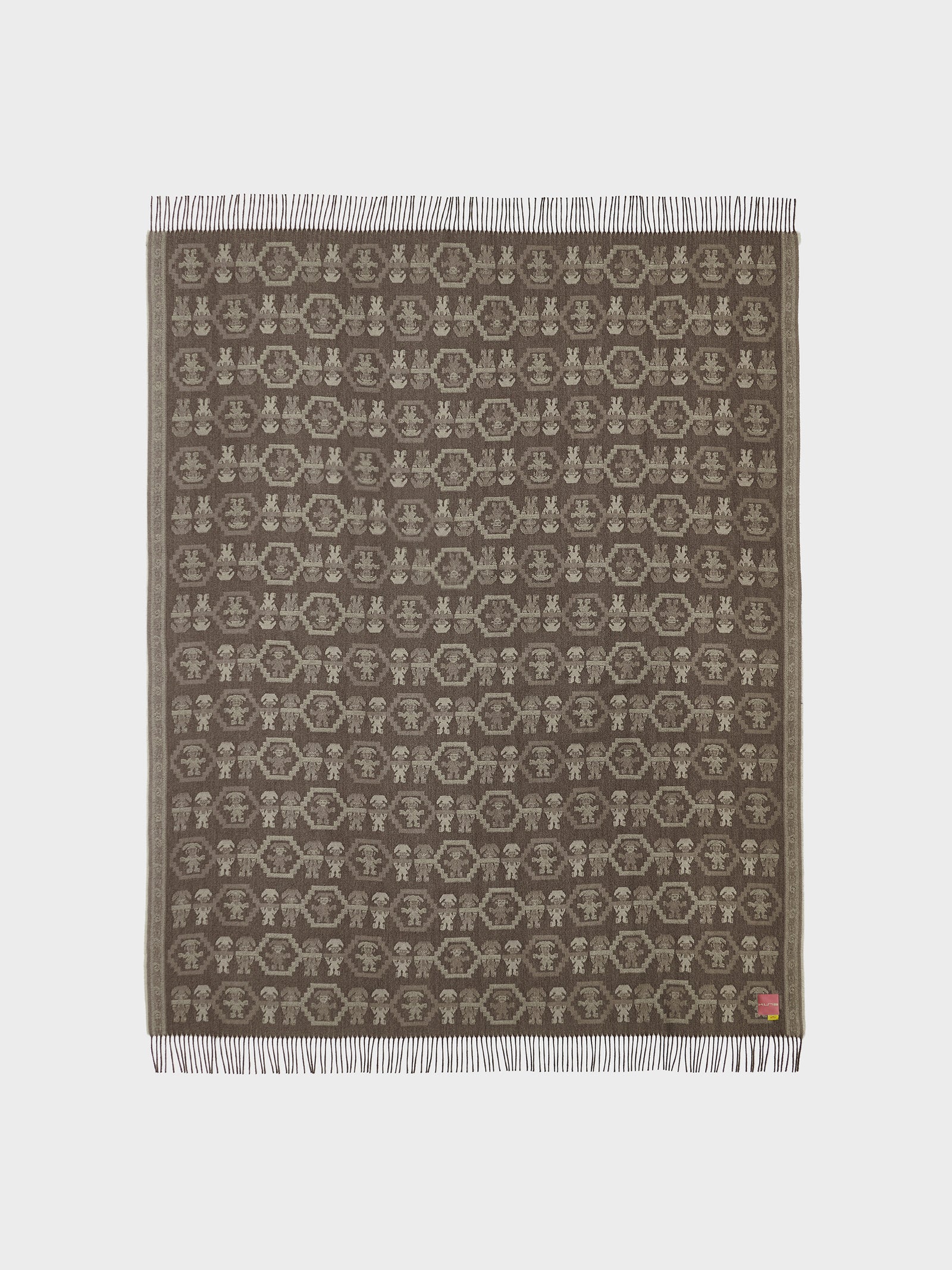 Manta Chimu - 13 De Baby Alpaca Color Beige