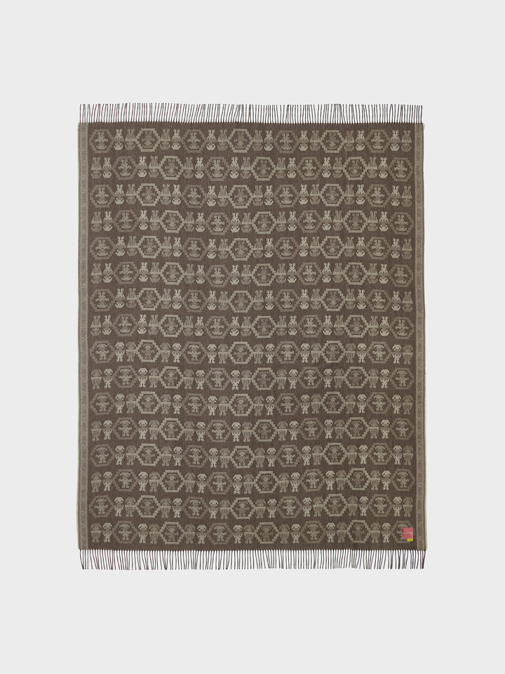 Chimu Blanket - 13 Baby Alpaca Beige Color