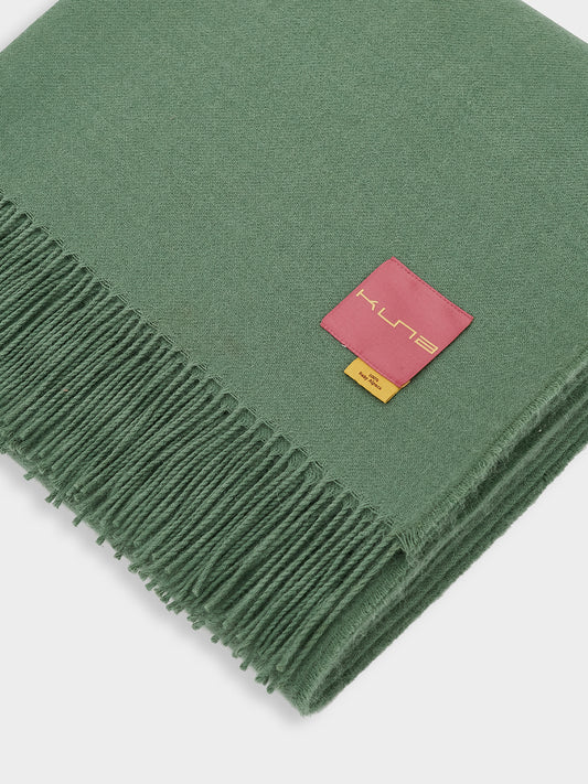 Manta Ydeal De Baby Alpaca Color Verde