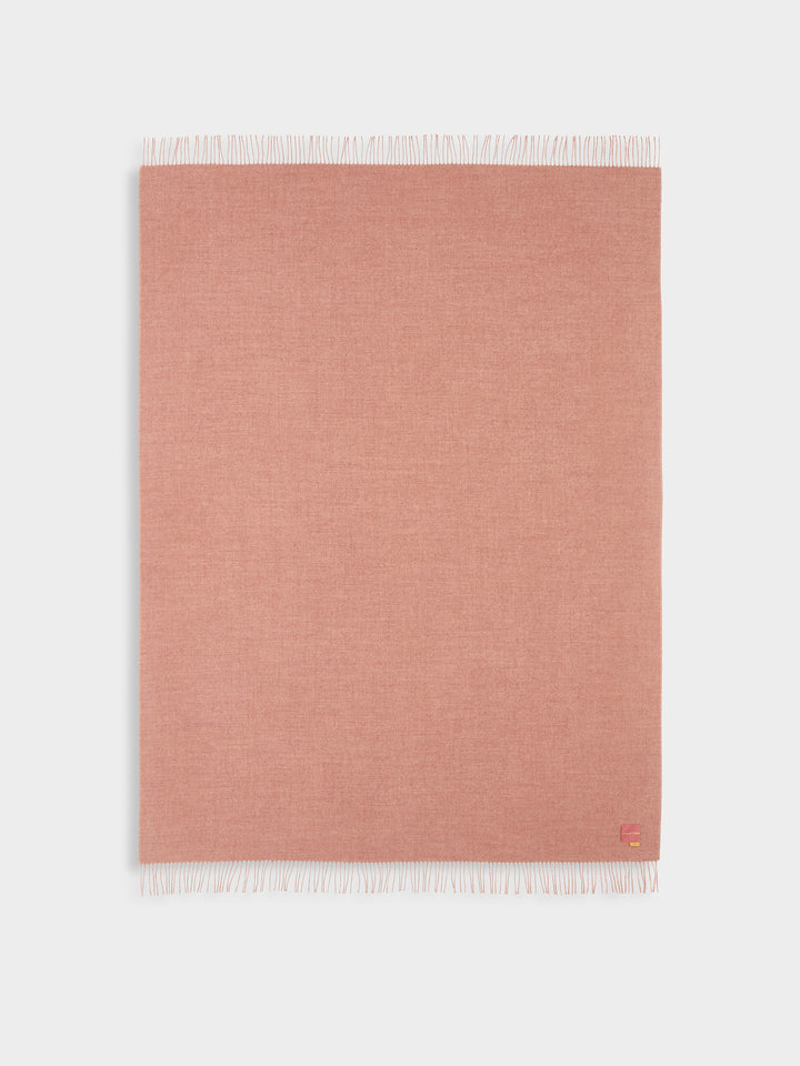 Manta Ydeal De Baby Alpaca Color Rosado