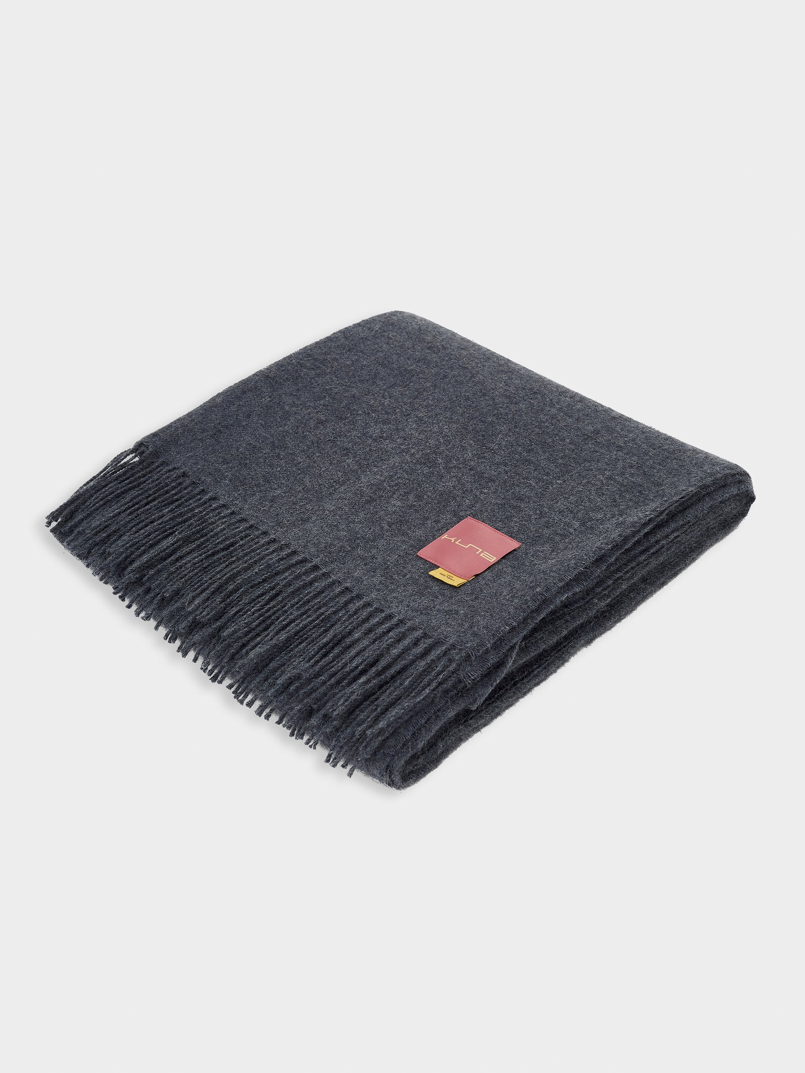 Manta Ydeal De Baby Alpaca Color Azul