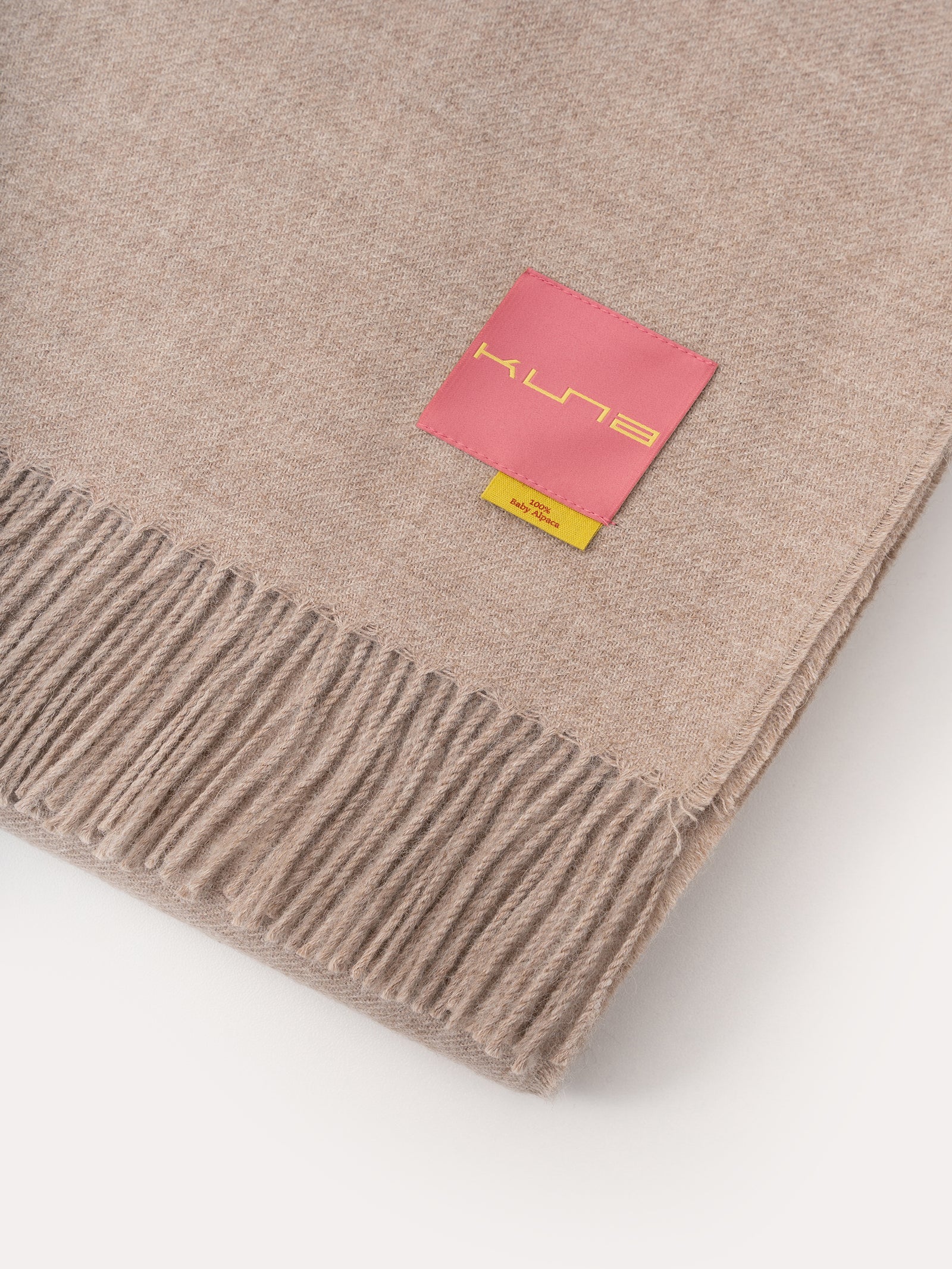 Ydeal Baby Alpaca Blanket Beige