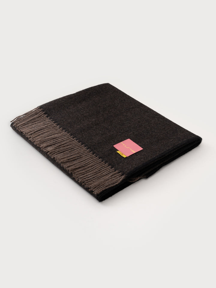 Brown Yanahuara Blanket Baby Alpaca Color Brown