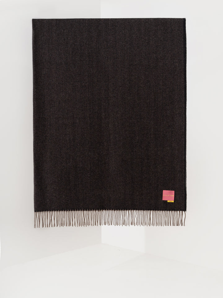 Brown Yanahuara Blanket Baby Alpaca Color Brown