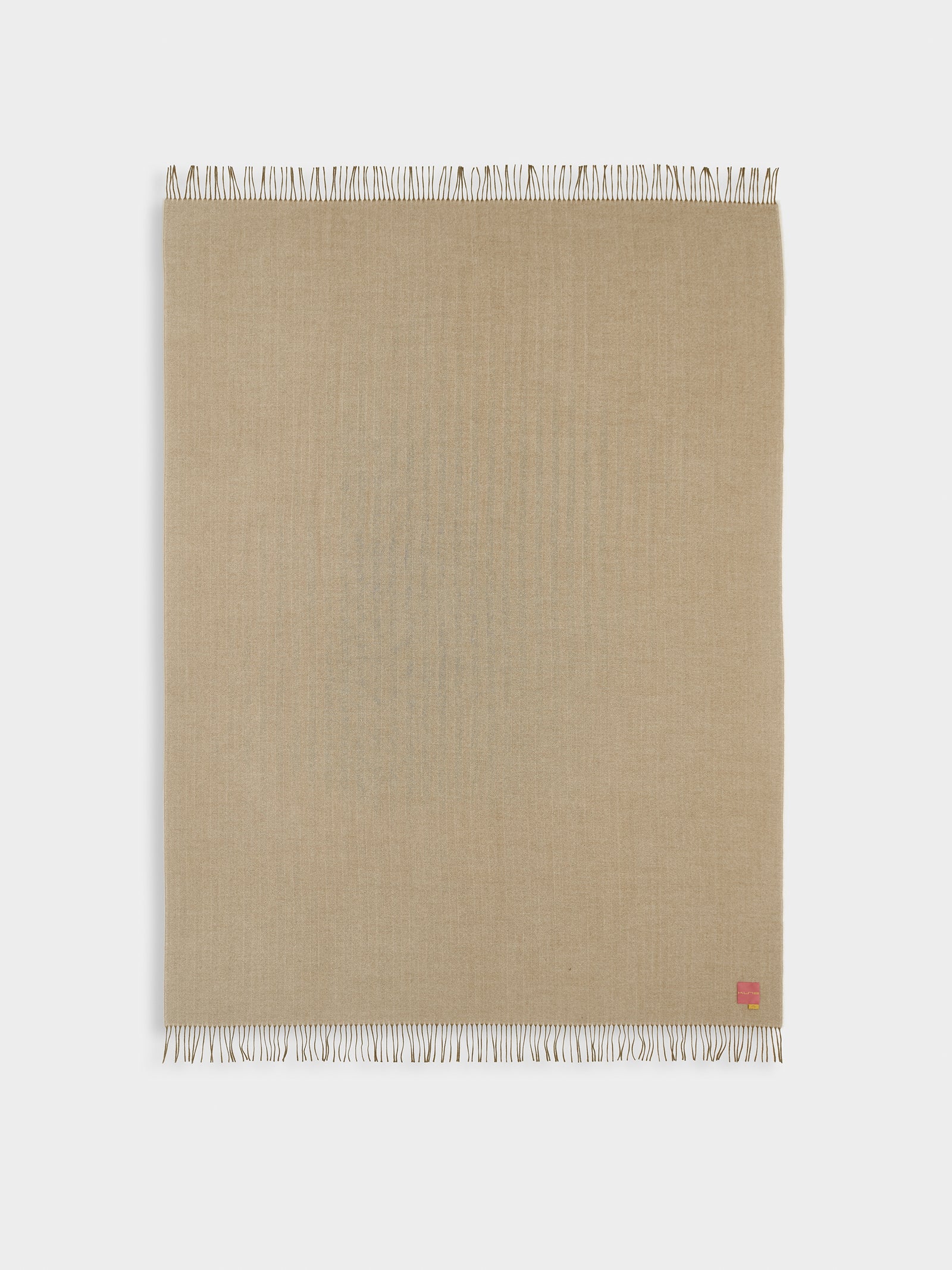 Baby Alpaca Yanahuara Blanket, Beige