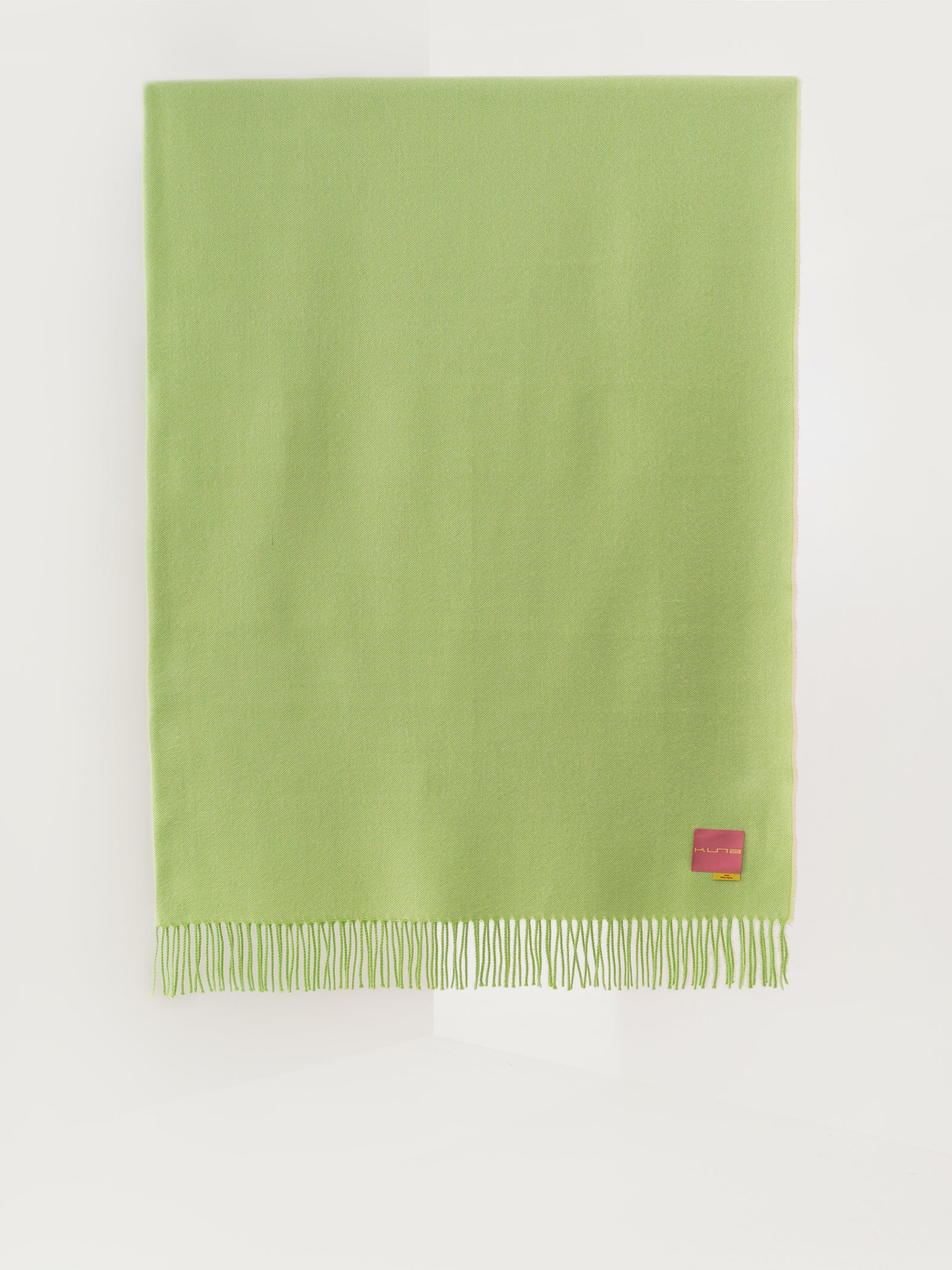 Manta Yanahuara De Baby Alpaca Color Verde