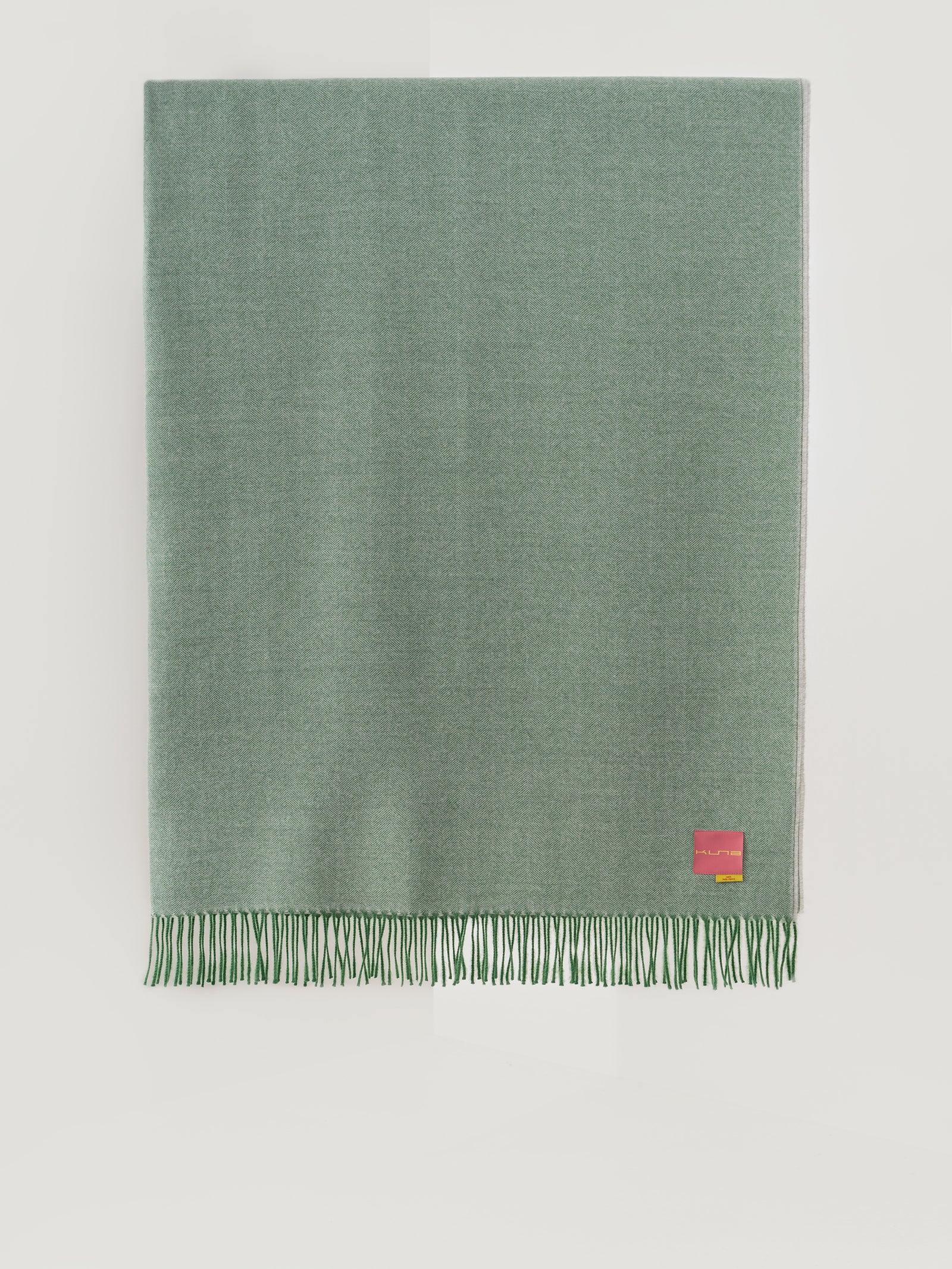 Manta Yanahuara De Baby Alpaca Color Verde
