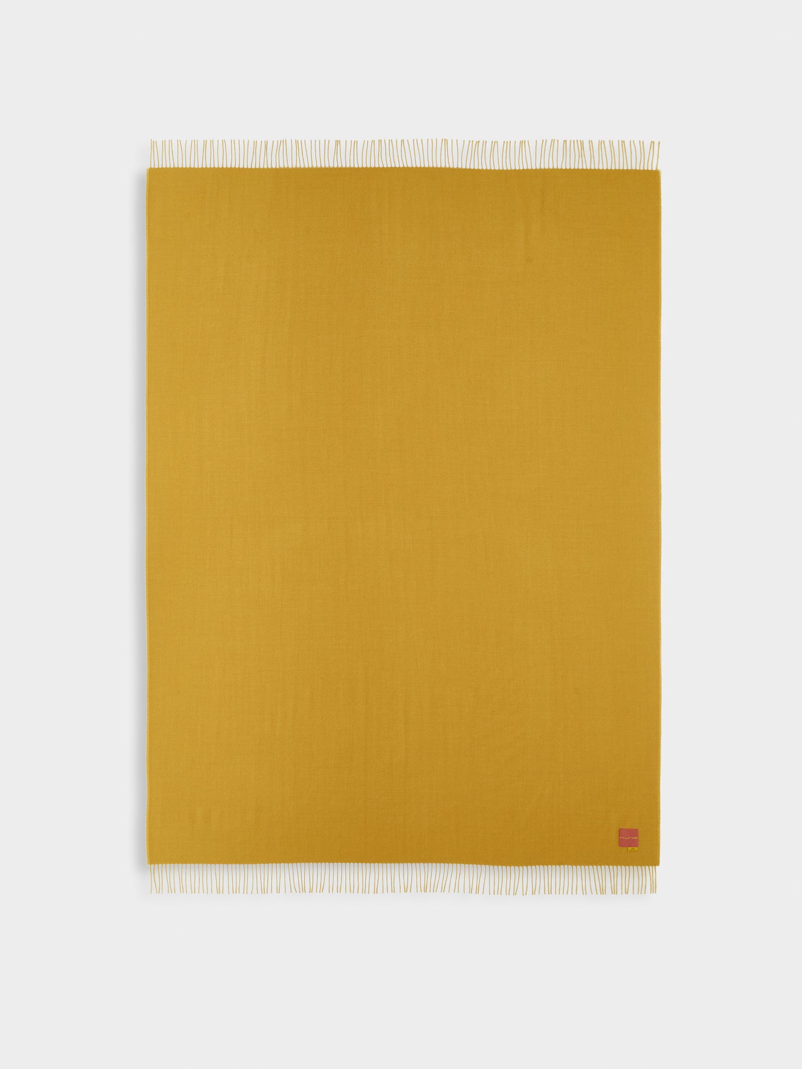 Manta Ydeal De Baby Alpaca Color Amarillo