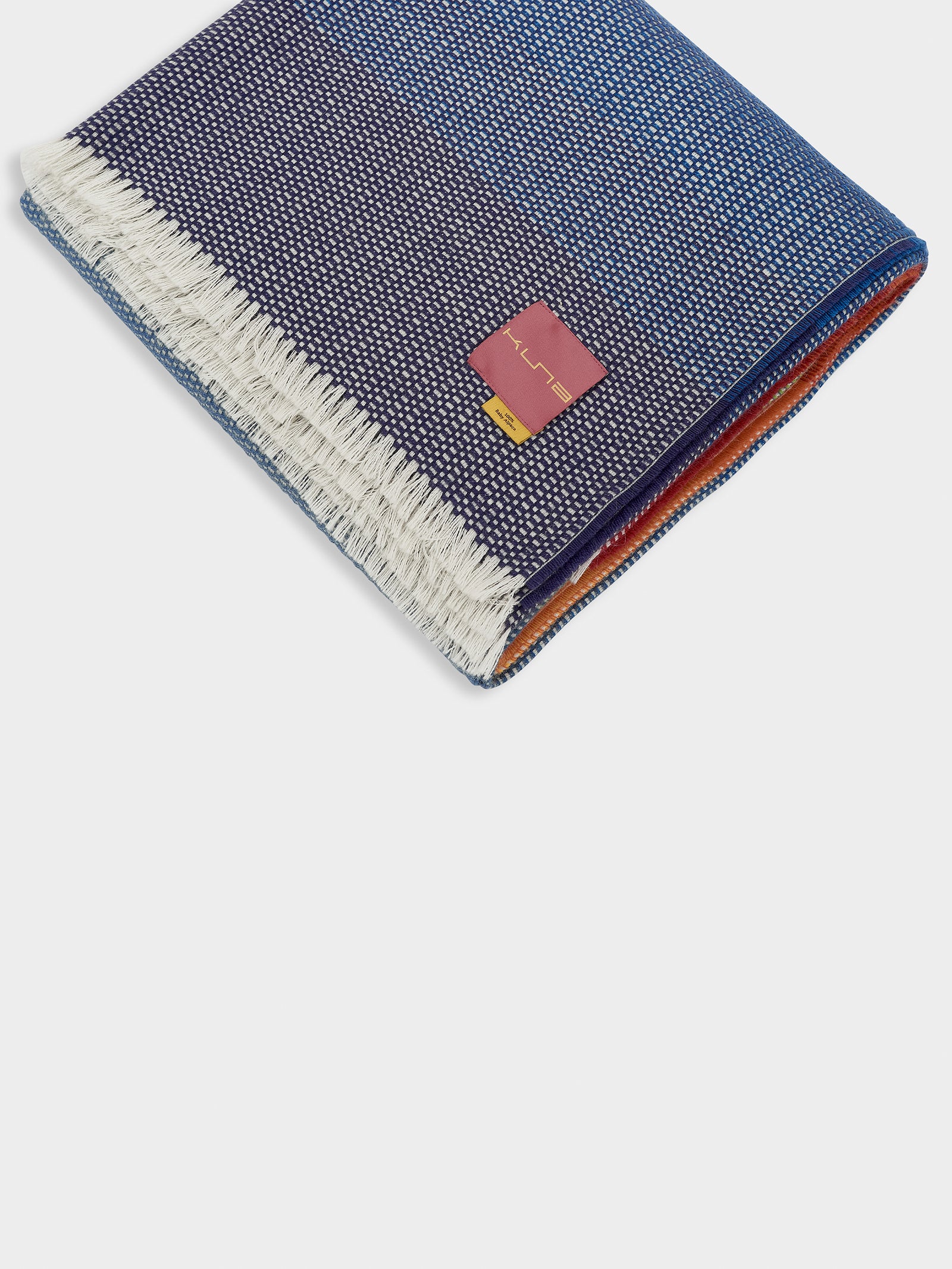 Y26 Baby Alpaca Multicolor Blanket