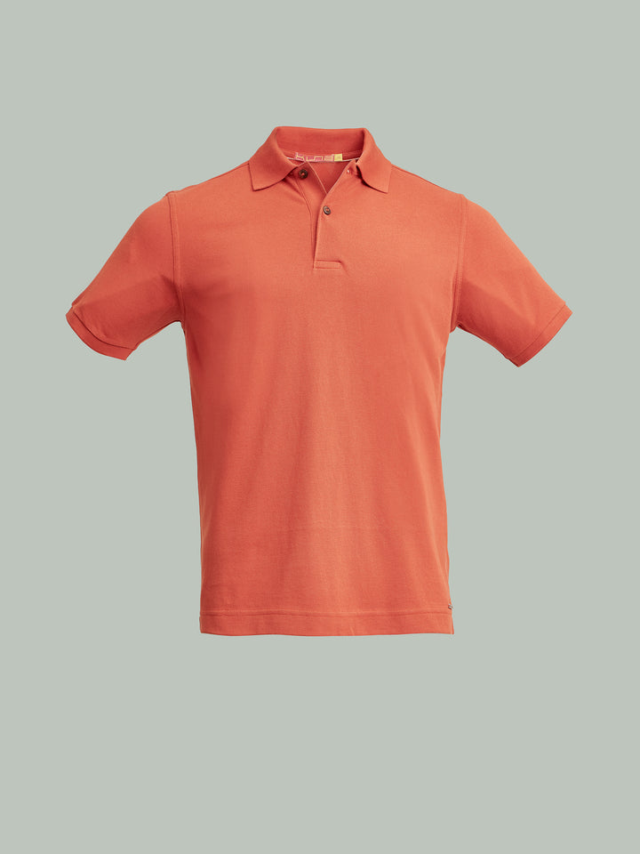 Weinsberg Pima Cotton Polo Shirt Red