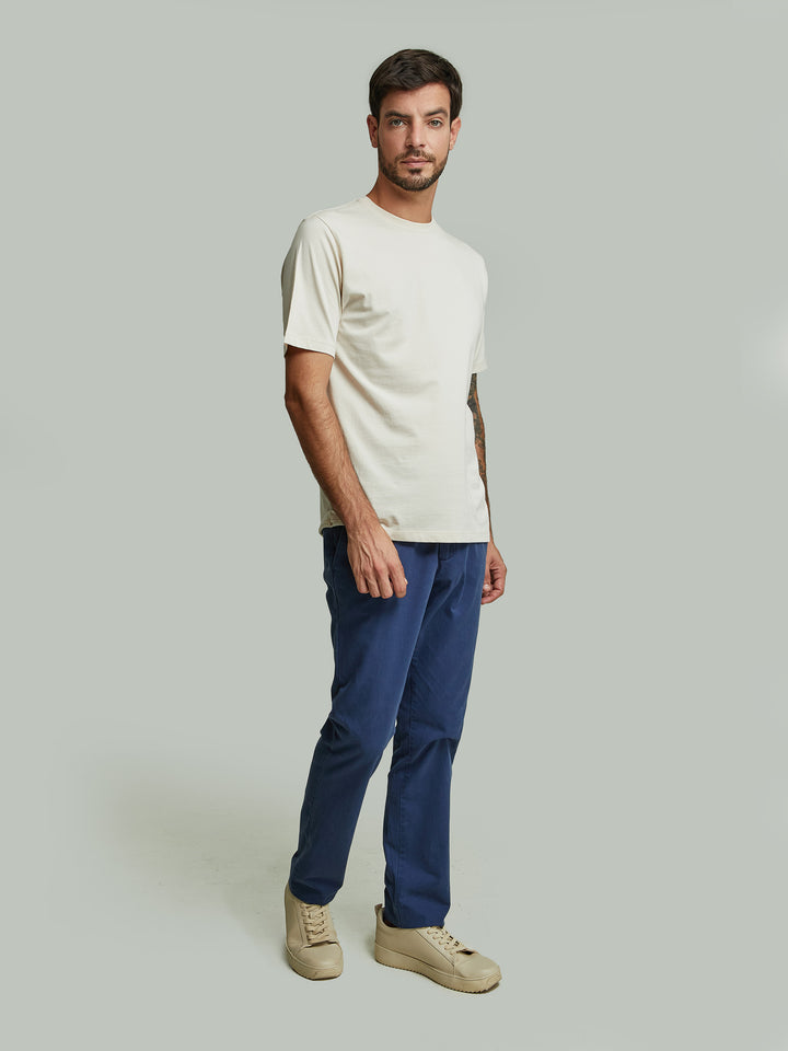 Winchester Pima Cotton Polo Shirt in Beige