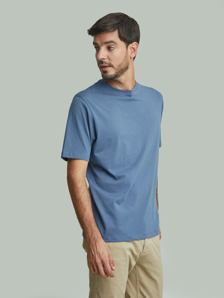 Winchester Pima Cotton Polo Shirt in Blue