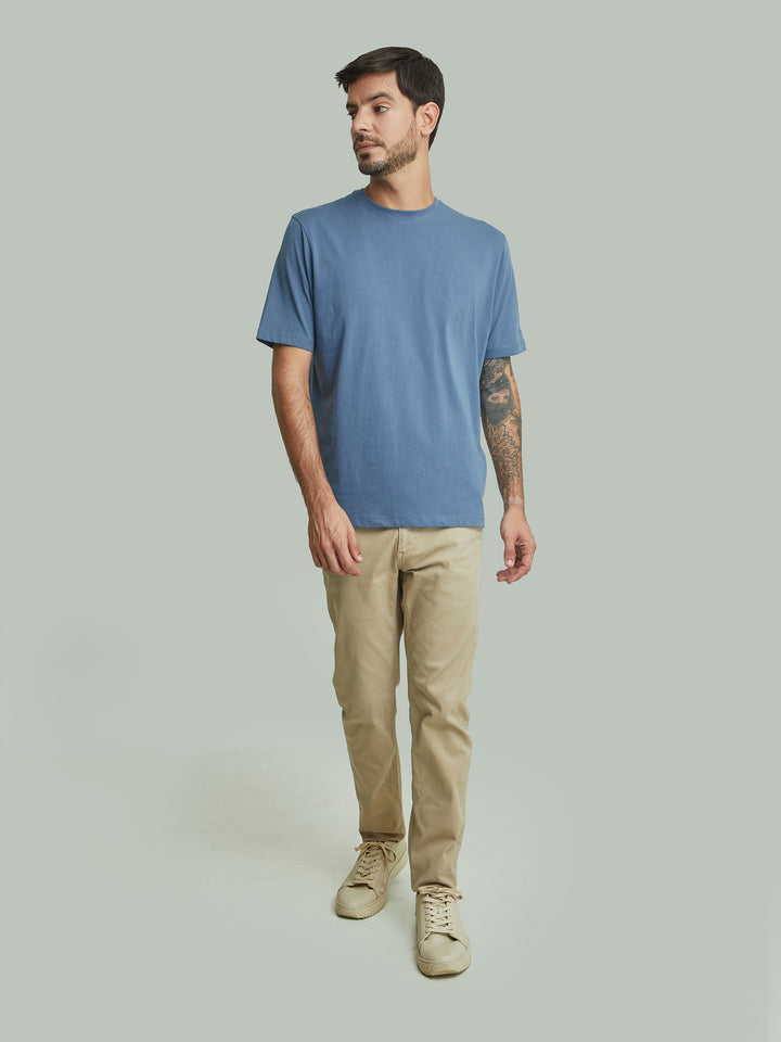 Winchester Pima Cotton Polo Shirt in Blue
