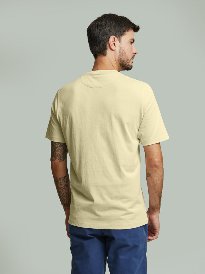 Polo Winchester De Algodón Pima Color Amarillo