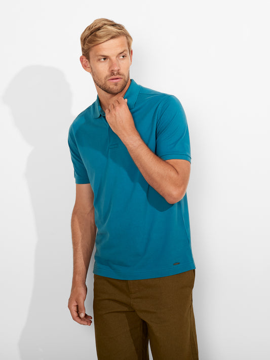 Weinsberg Pima Cotton Polo Shirt in Blue