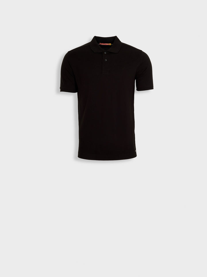 Polo Weinsberg De Algodón Pima Color Negro