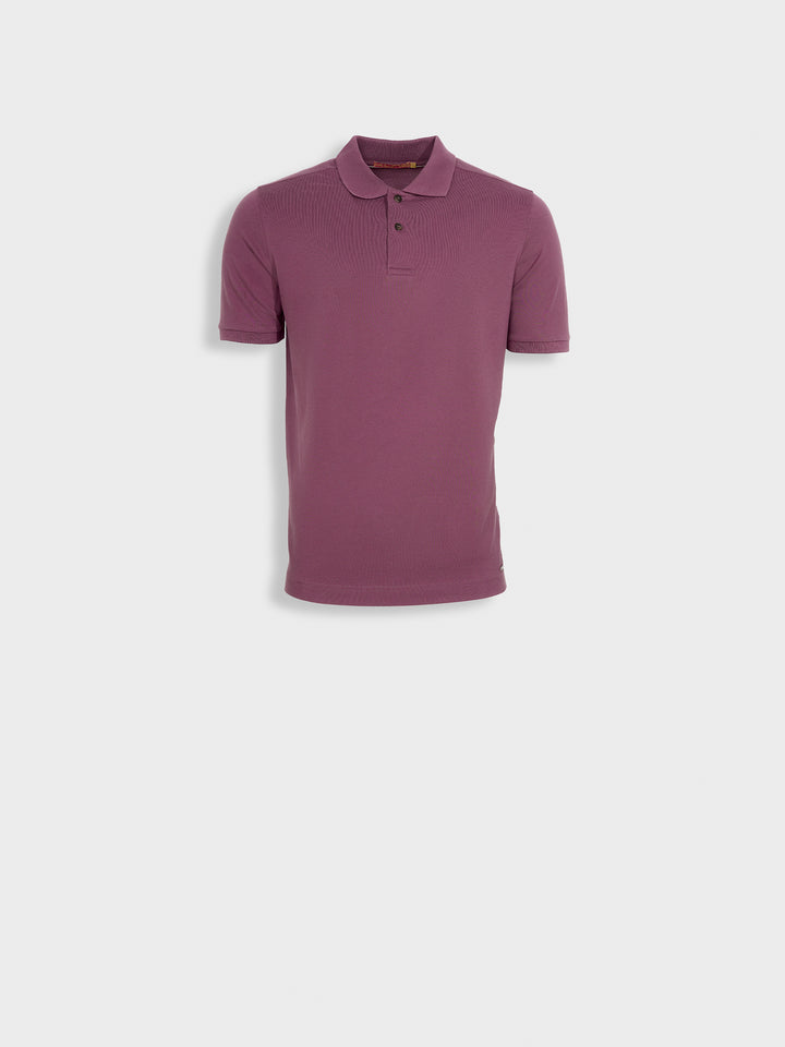 Polo Weinsberg De Algodón Pima Color Morado