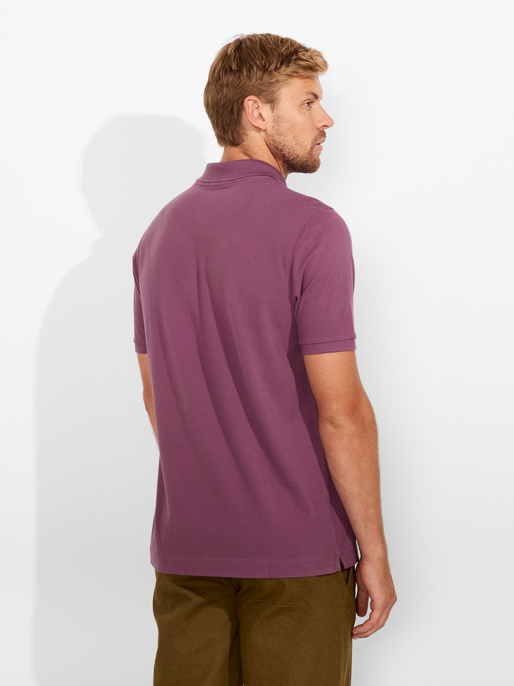 Polo Weinsberg De Algodón Pima Color Morado