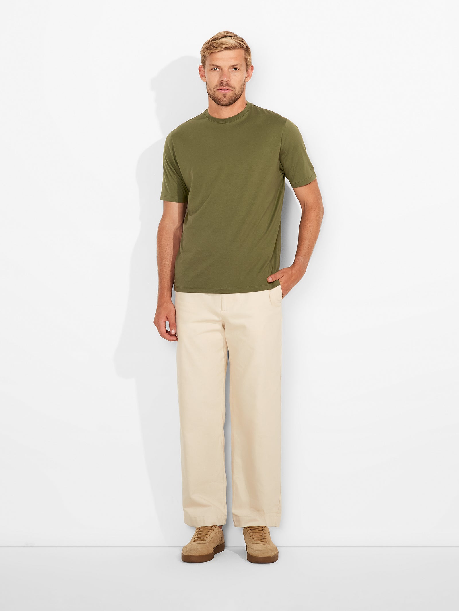 Winchester Pima Cotton Polo Shirt in Blue