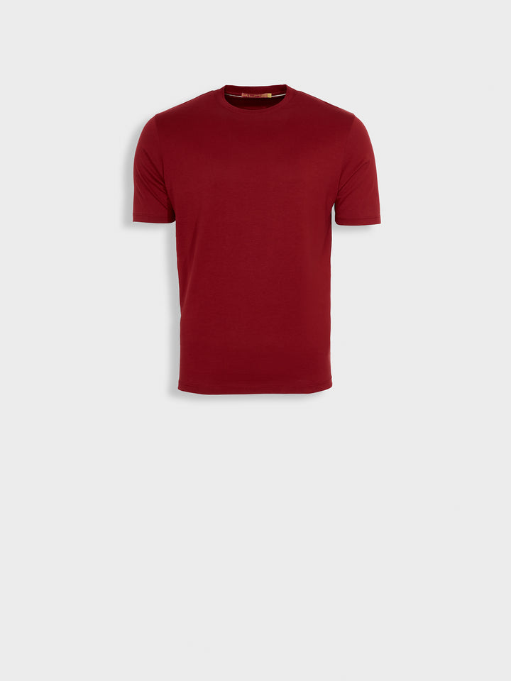 Polo Winchester De Algodón Pima Color Guinda