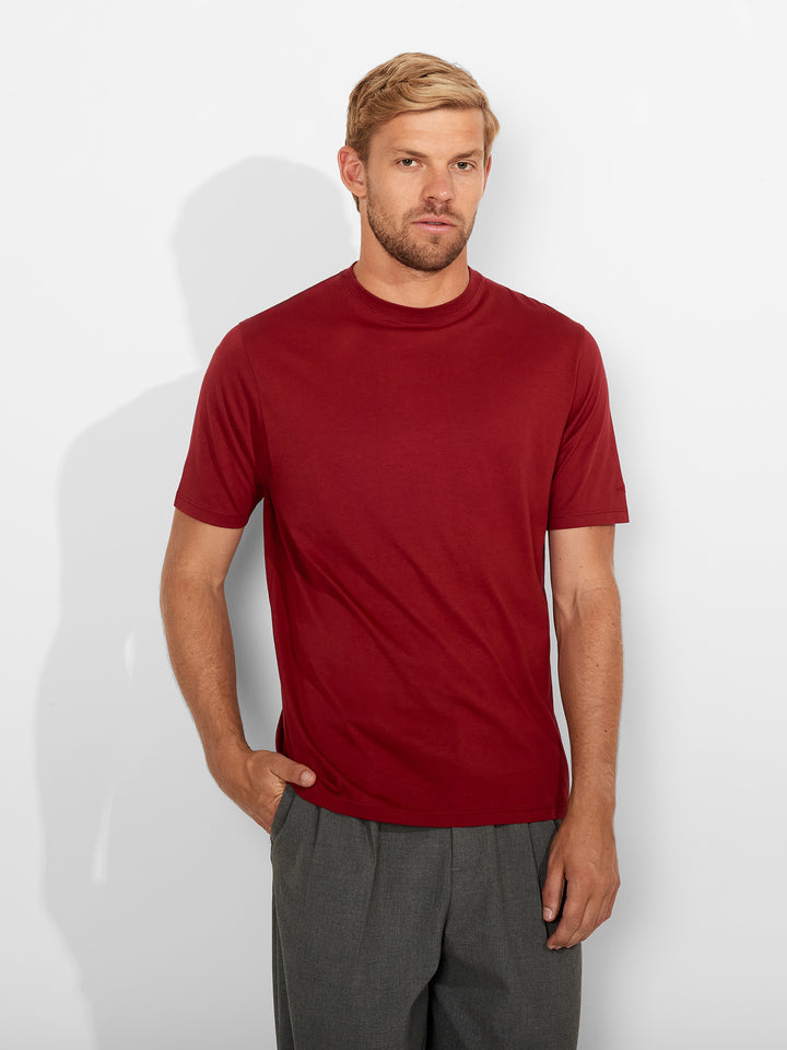 Polo Winchester De Algodón Pima Color Guinda